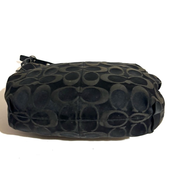 Coach black CC signature print canvas Women's Shoulder Bag - Picture 4 of 8